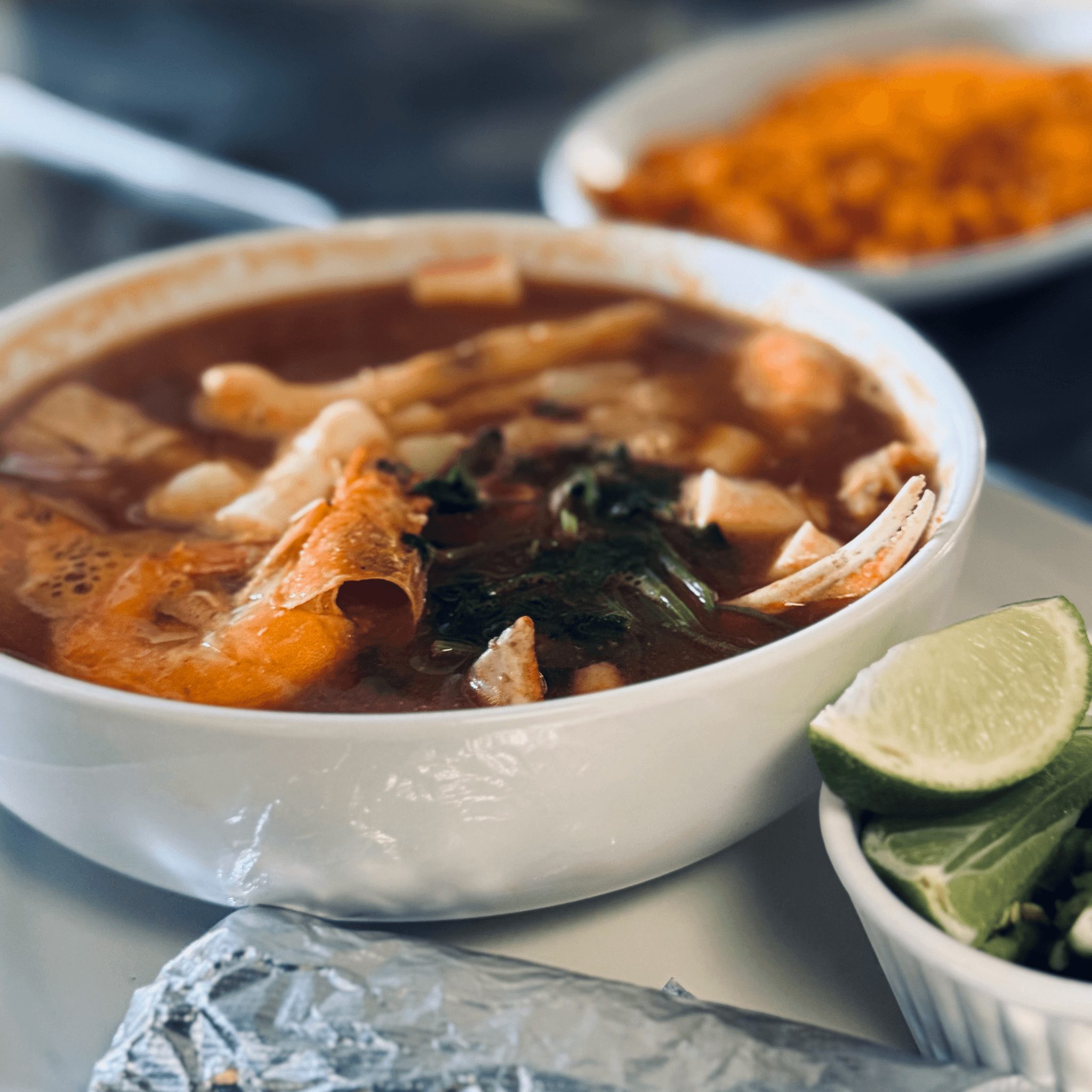 Caldo Mariscos.