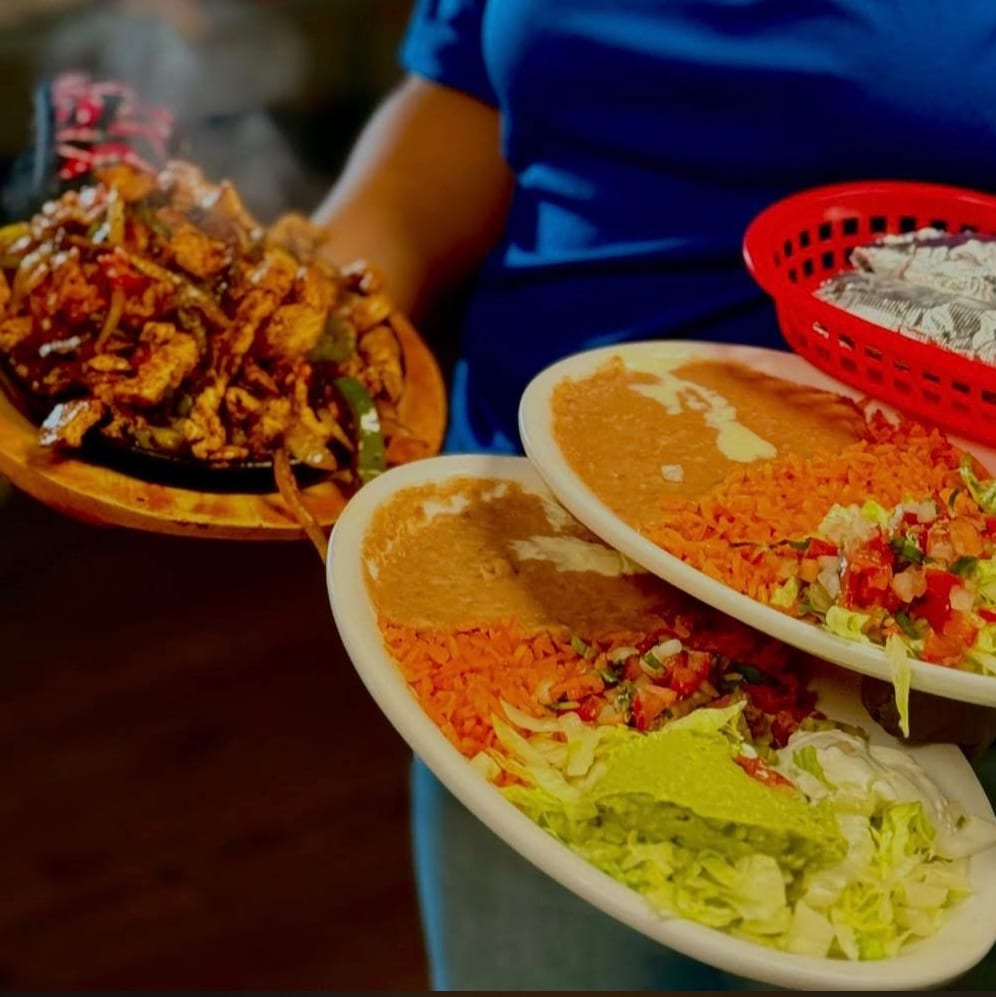 For (1) Steak Fajitas.